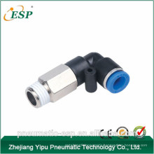 China pneumatic extended male elbow one touch fittings (PLL)